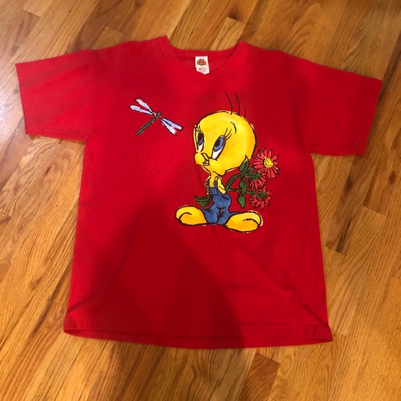 Warner Bros. Other - Vintage 1998 Tweety and the Dragonfly Tee